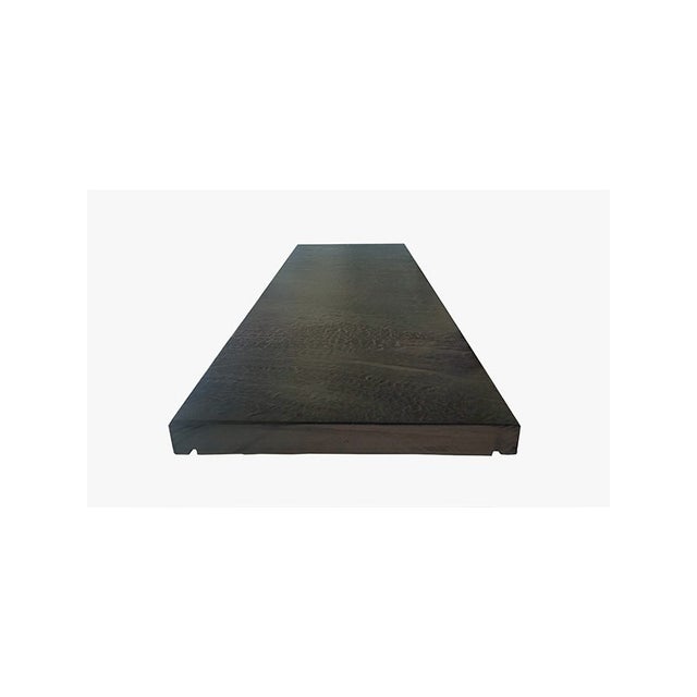 Couvre mur plat ardoise brossée 100 x 30 x 3 cm - Gris (Lot de 20)
