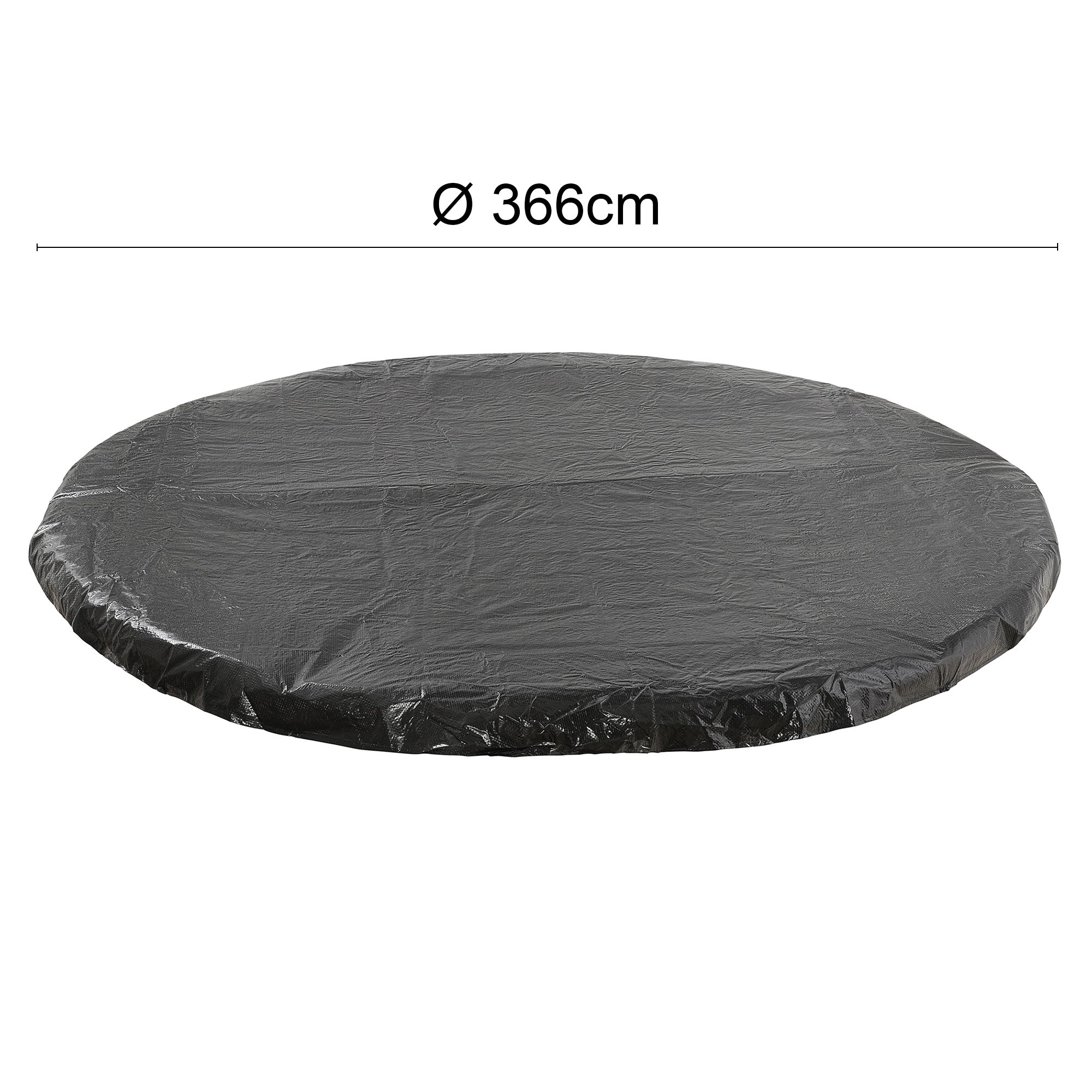 Housse De Protection Trampoline Ultrasport 251 Cm - PVC Résistant, étanche Et Anti-UV