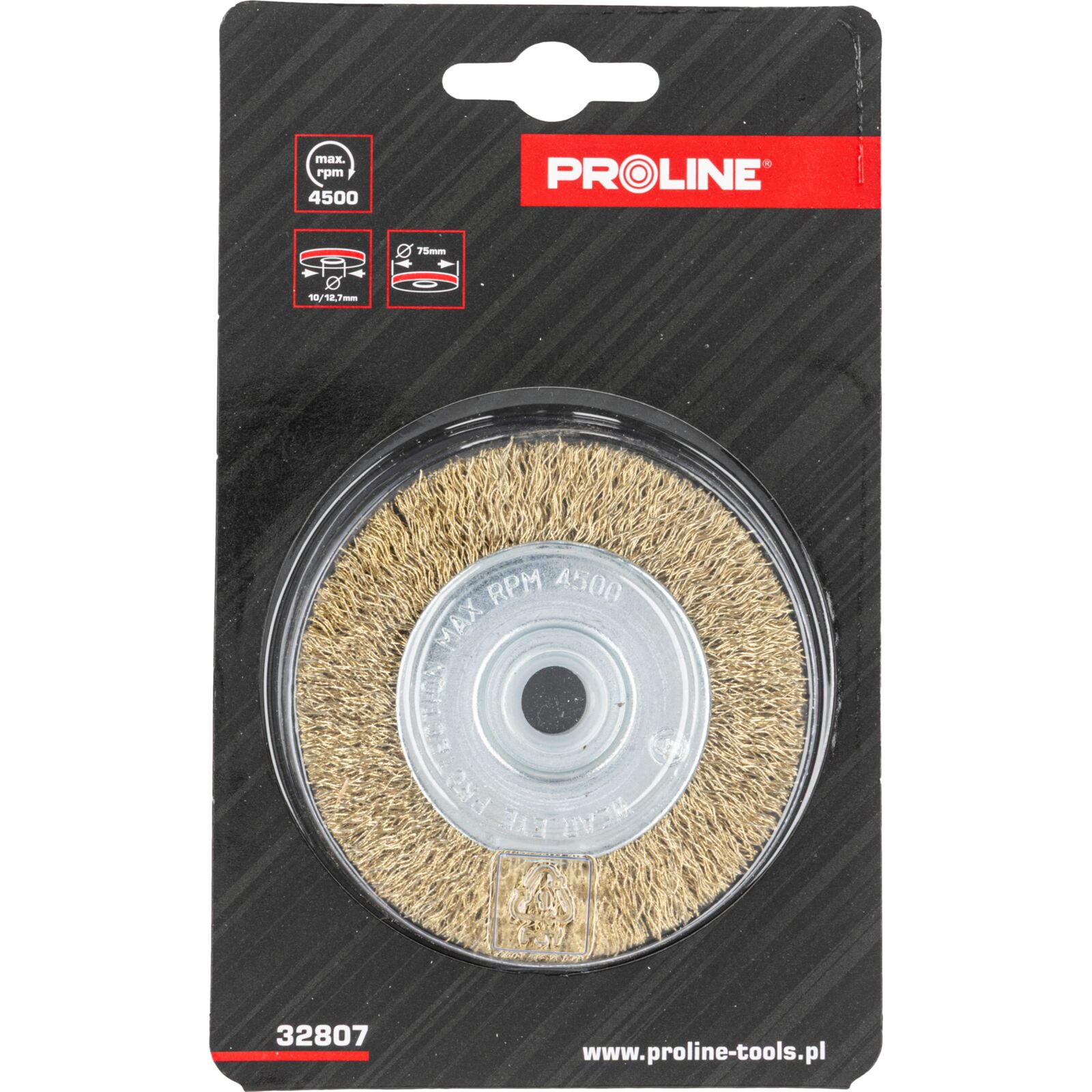 Brosse métallique boisseau Proline – Ø 75 mm | Leroy Merlin
