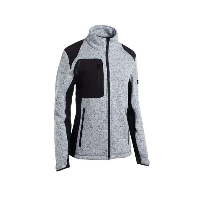 LOUISE - GILET DE TRAVAIL - 1467 Gris clair chiné M - 7