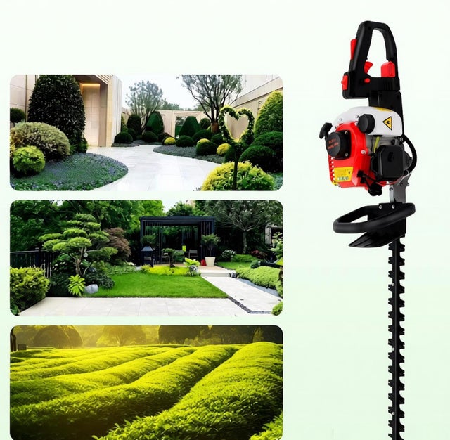 Taille-haie thermique,tondeuse à gazon thermique,scie d'élagage,outils de taille,adaptés à la coupe de branches et aux travaux de jardinage—SIENTICE