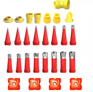 30 Beccucci In Silicone Per Pistola | Ugelli Riutilizzabili | Per Sigillanti E Colla - Foto 2