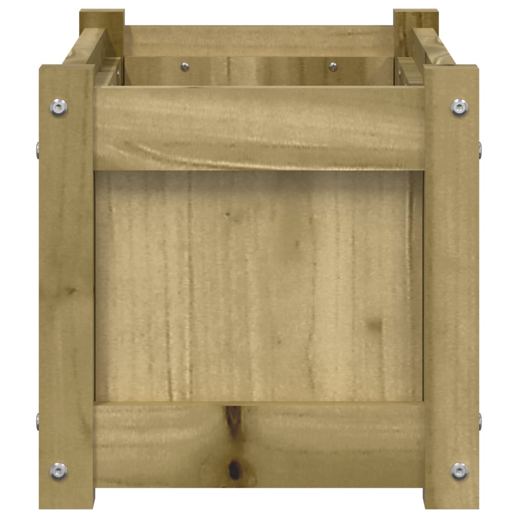 Jardinière - Pot De Fleurs - Bac à Fleurs 60x31x31 cm bois de pin n1344l - 6