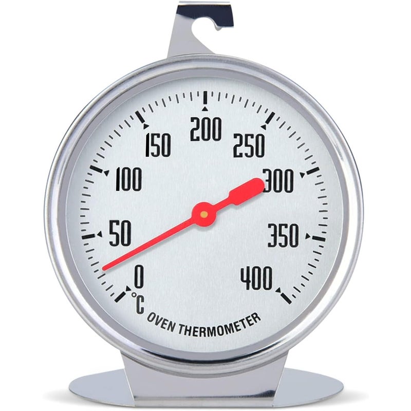 Termometr do piekarnika 0-400℃, termometr ze stali nierdzewnej z natychmiastowym odczytem, termometr do gotowania