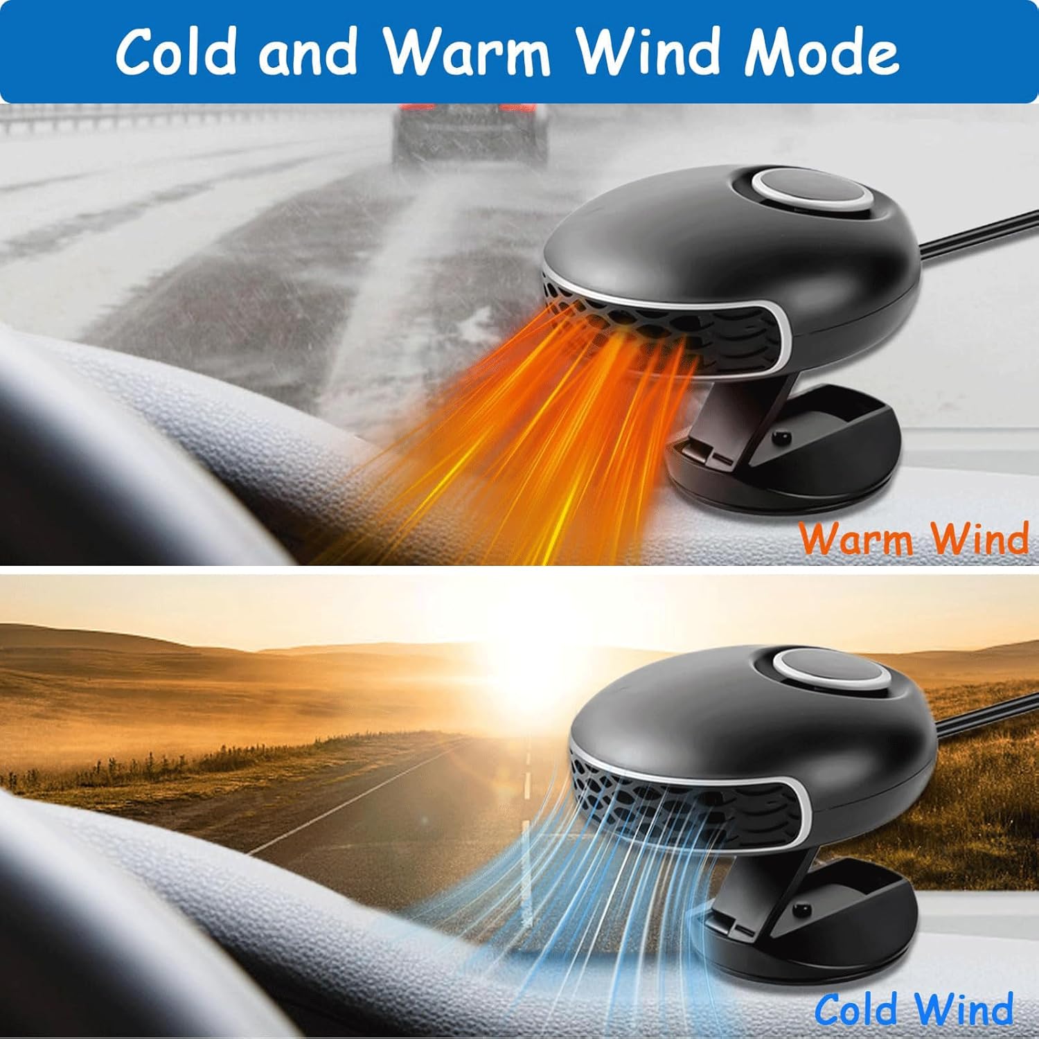 Sortie D'air Chaud Directionnelle 360° - Conduit Chauffage Voiture 75mm | Compatible Eberspacher Propex | Noir