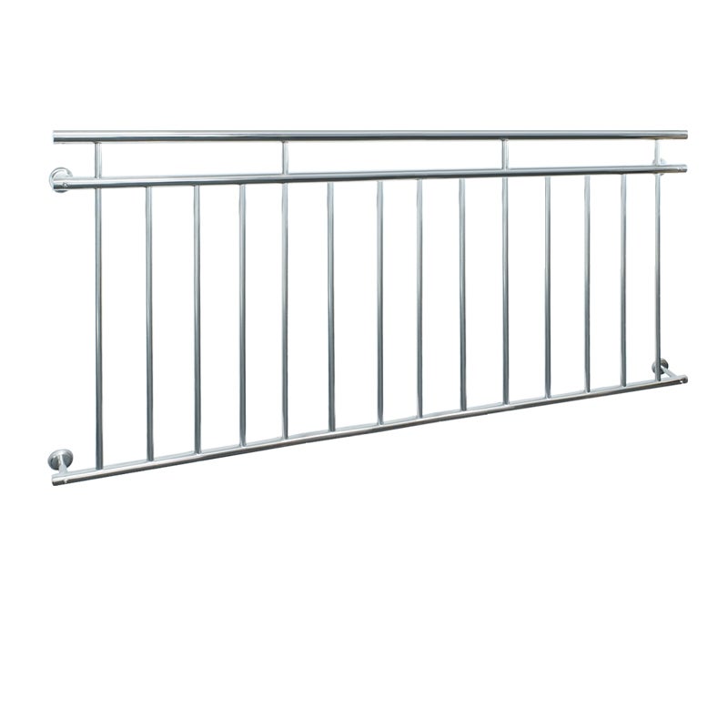 Francuski balkon ze stali nierdzewnej 14 prętów balustrady 184 x 90 cm