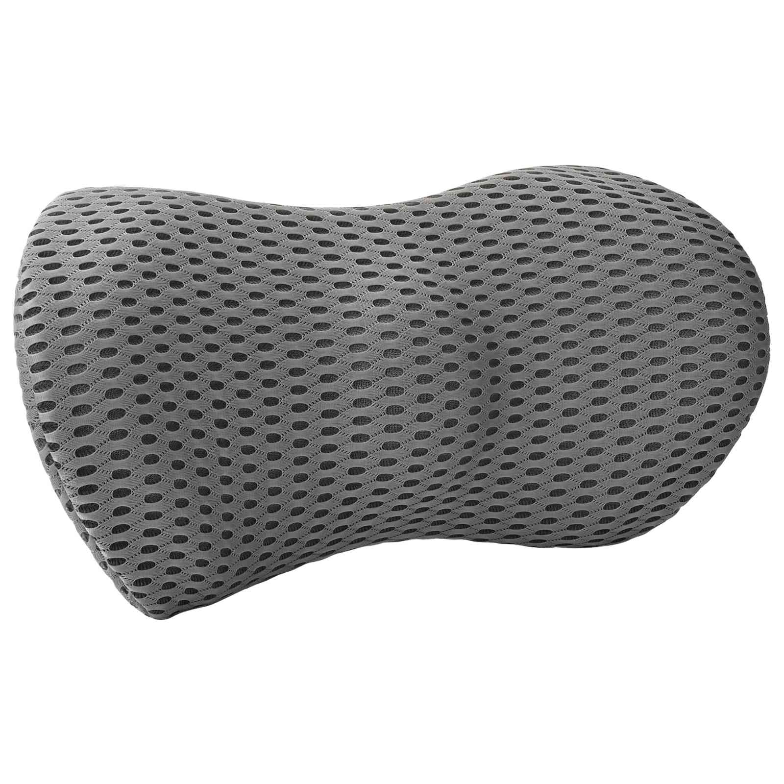 Coussin dorsal en mousse à mémoire de forme gris, 47,5 × 23 × 12 cm - 3