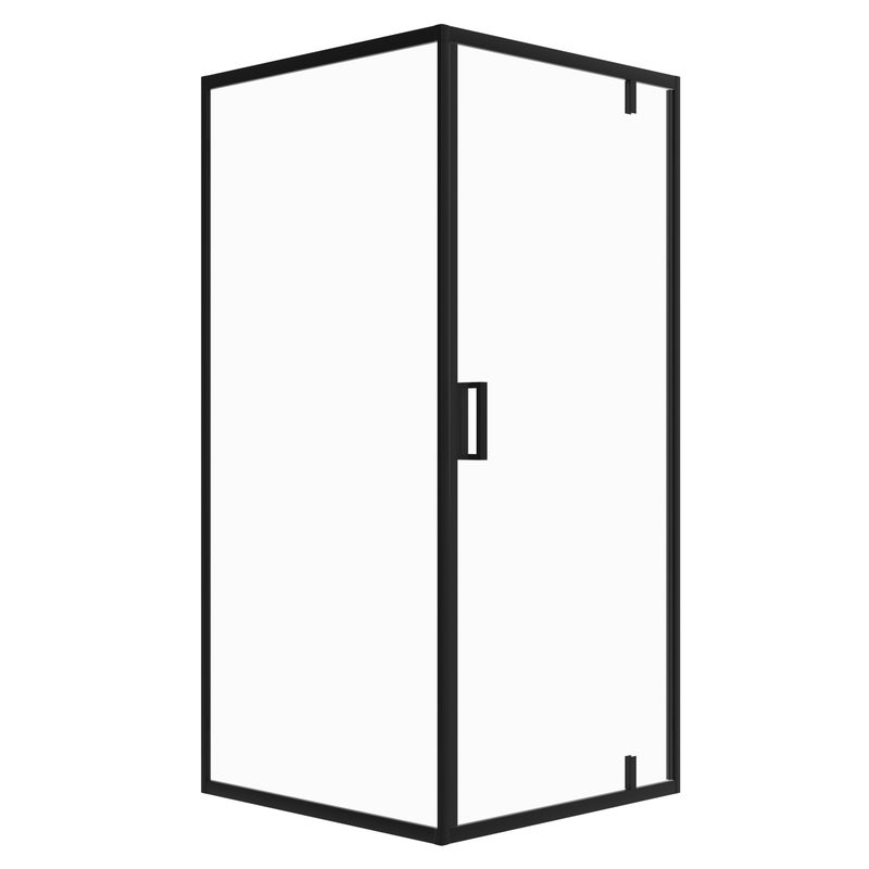 Kabina prysznicowa IBERIS kwadratowa 100x100cm czarna SEVANTE