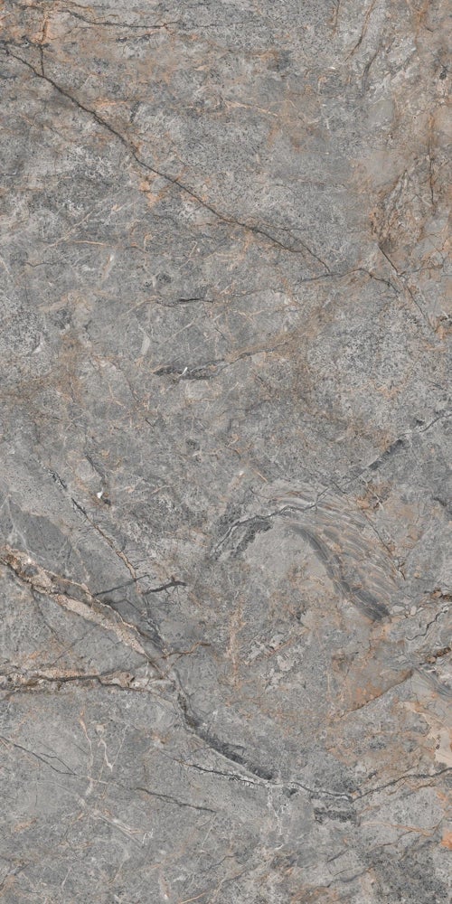 Carrelage sol / mur effet marbre gris PETRAVIA GREY l.60 x L.120 cm Mat LIMCARO - 7