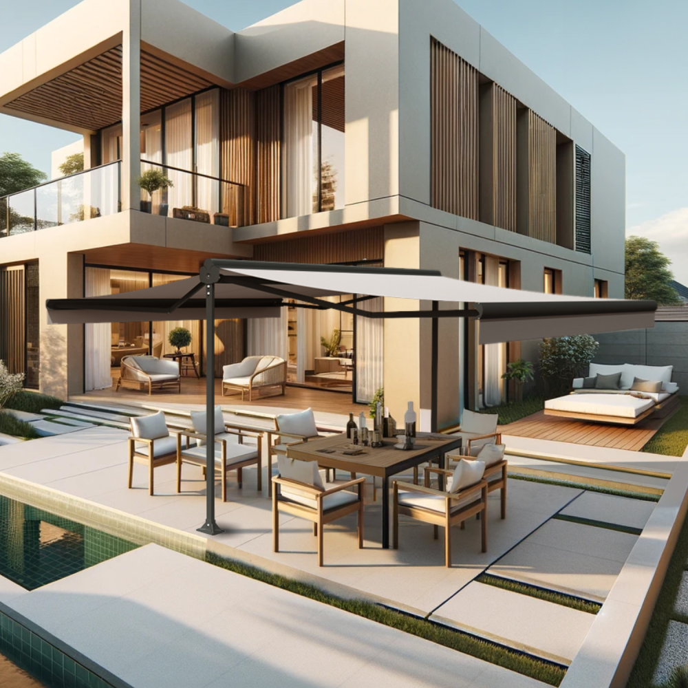 Manguera Blindada DN25 (1'') - 1 Metro De Longitud, Con Conexiones AG Y ALT, Trenza De Acero Galvanizado, Fabricada En Alemania