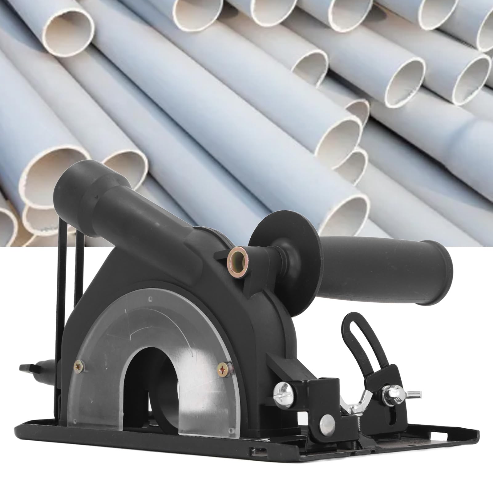 Cubierta protectora del soporte de corte para amoladora angular Cubierta protectora ajustable para amoladora angular de 100 a 125 mm (j - 2