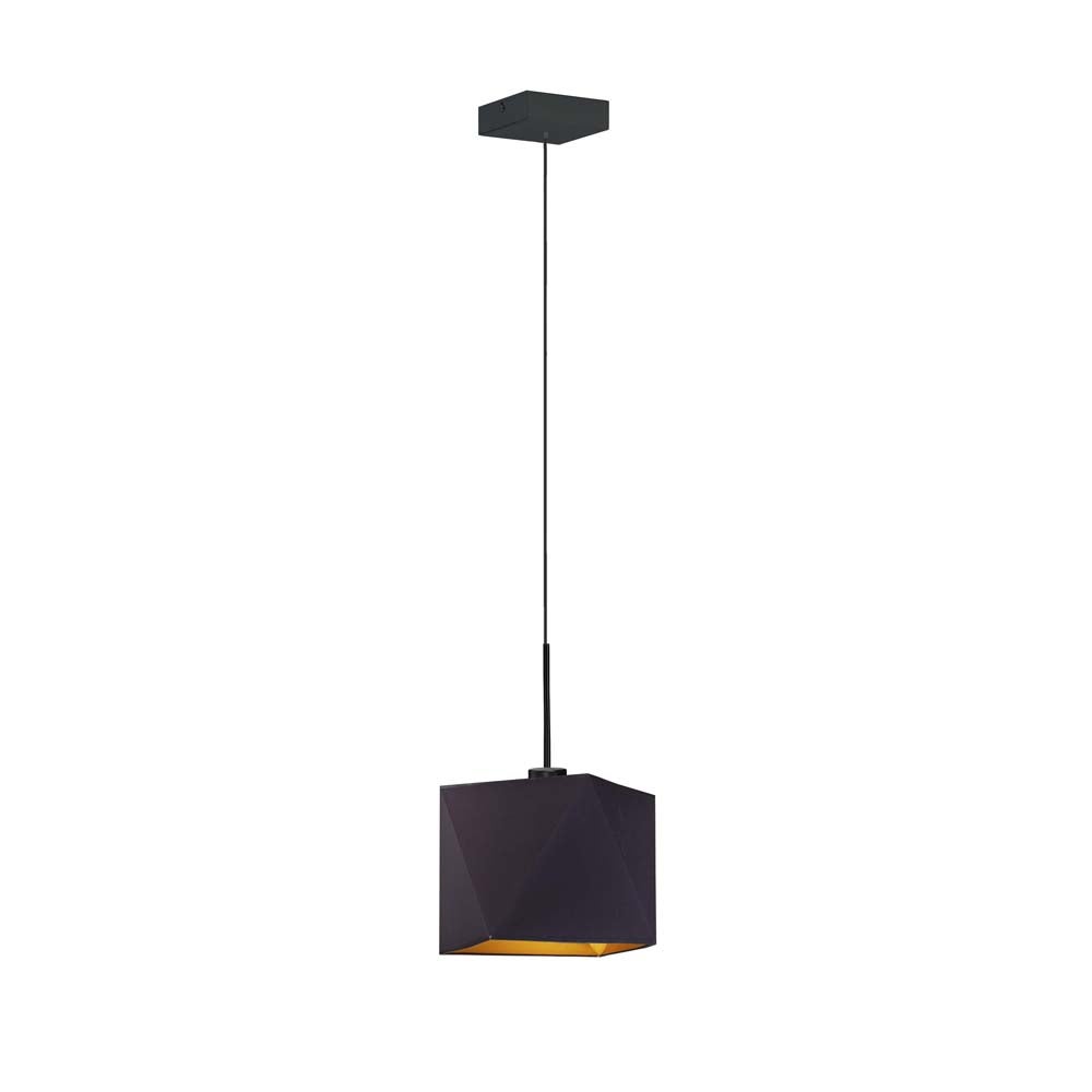 Lampa sufitowa żyrandol lampa wisząca z abażurem diament BURNE