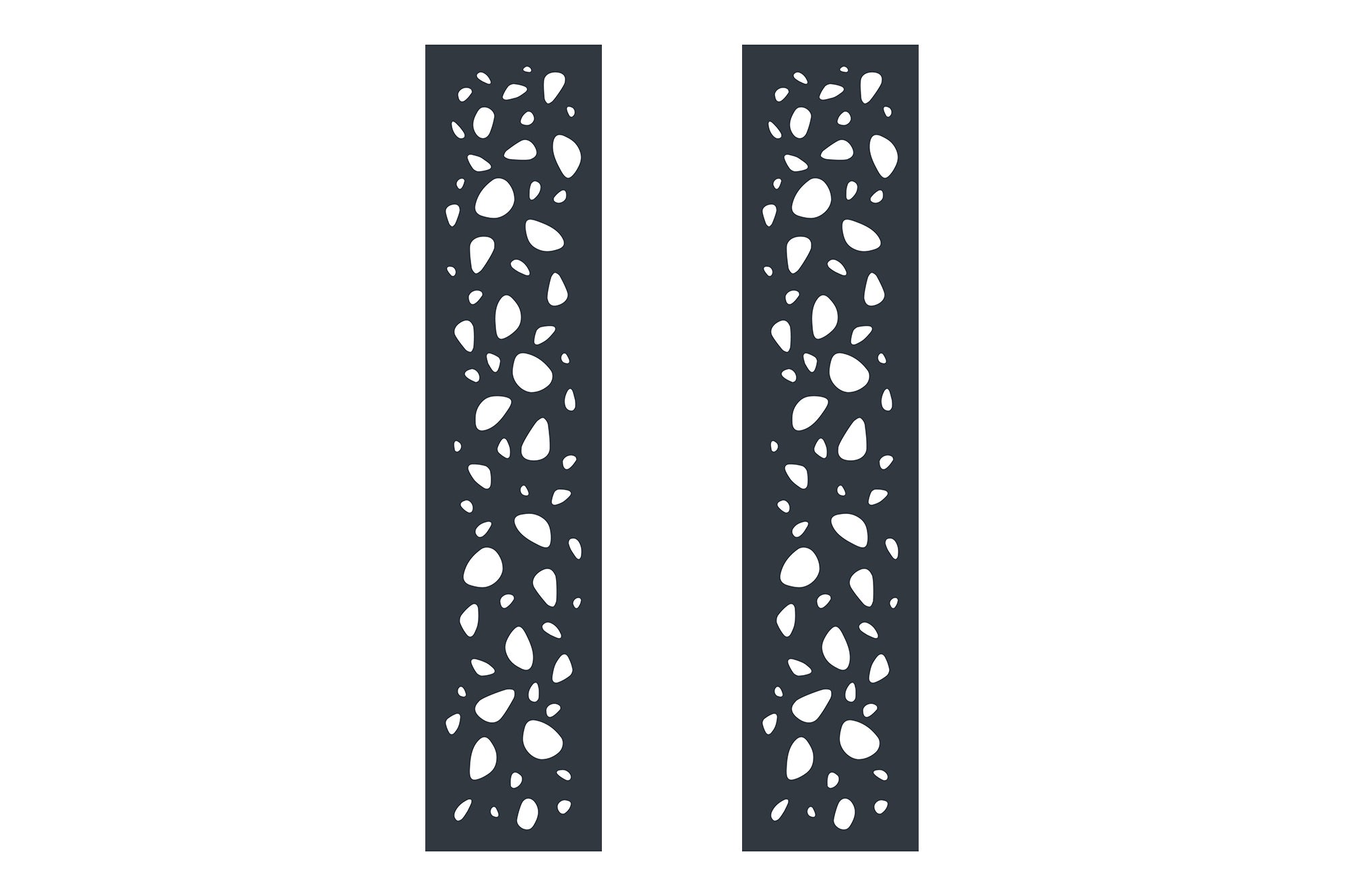 SUNNY 100P180 pacchetto cancello in alluminio grigio + 2 pali - 9