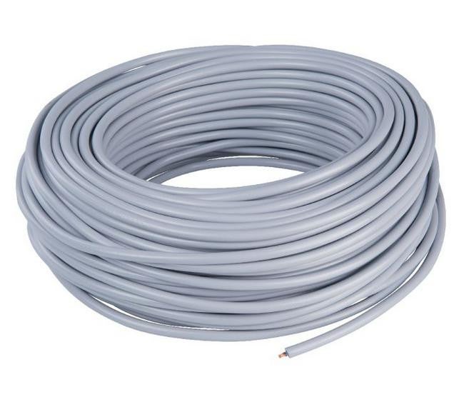 Câble Alimentation H05VV-F 3G1mm² Blanc 5m - Zenitech Pour Appareils Électroménagers