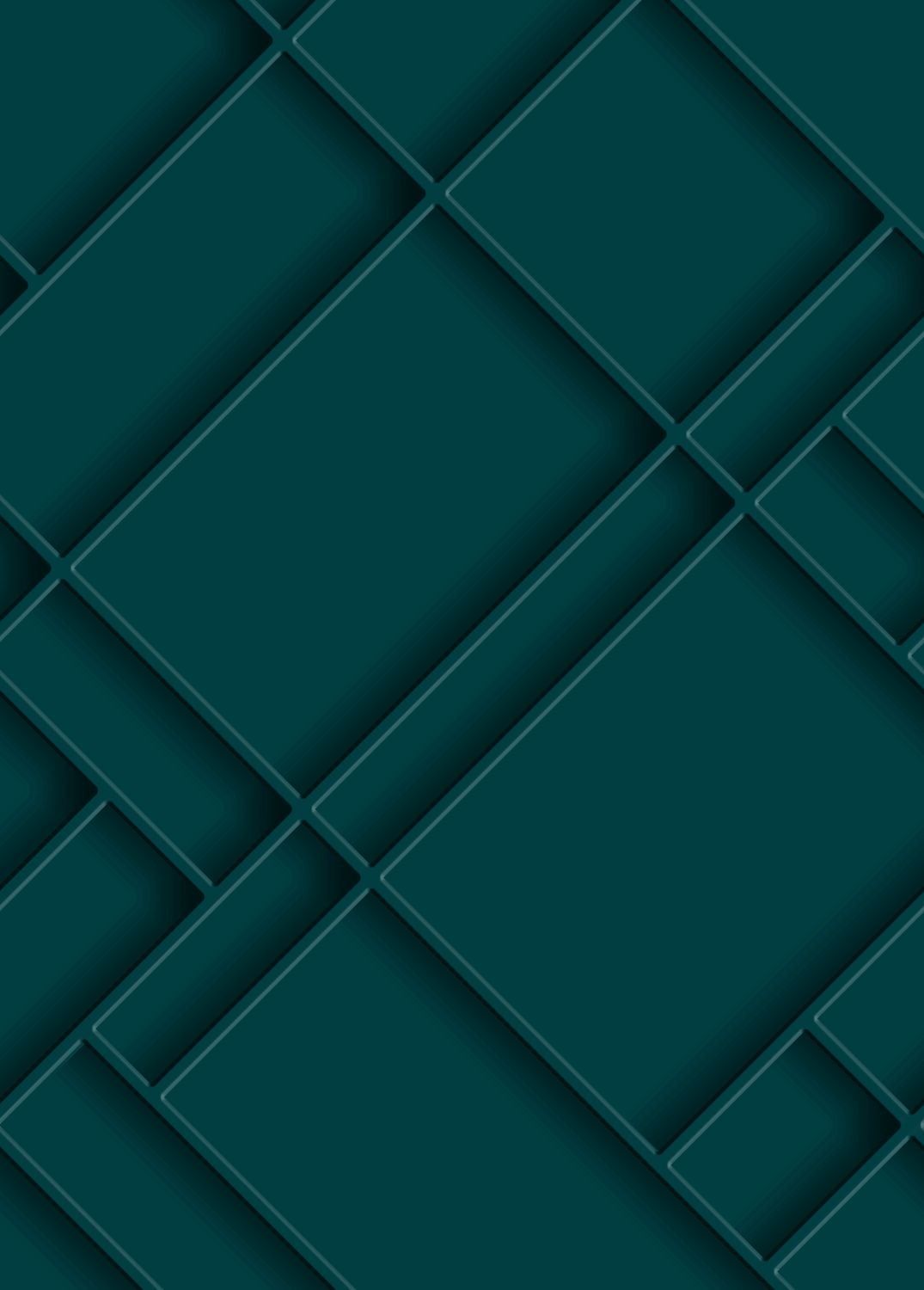 Fotomural paneles de pared azul petroleo - 200 x 279 cm - estahome