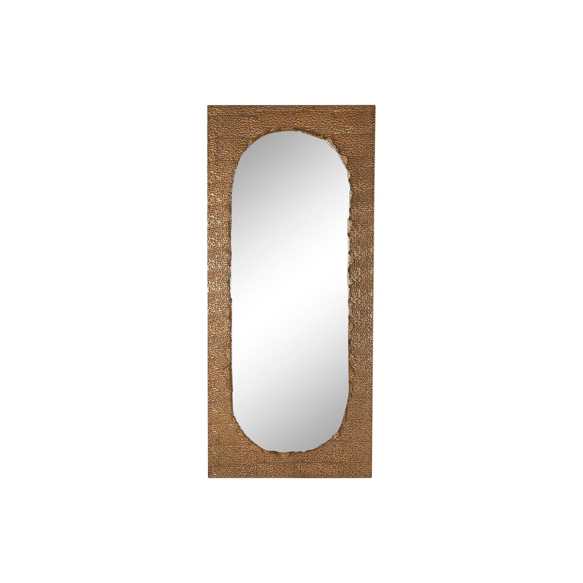 Espejo de pared home esprit dorado metal 80 x 6 x 180 cm
