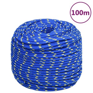 Corde De Bateau Bleu 3 Mm 50 M Polypropylène | Leroy Merlin