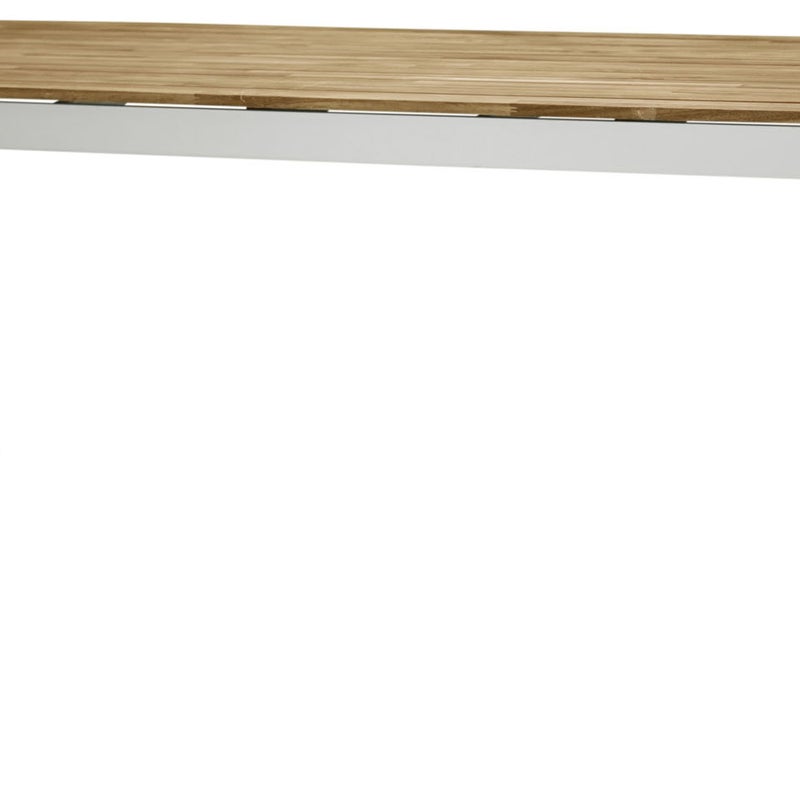 Bois Stół ogrodowy naturalny, biały.