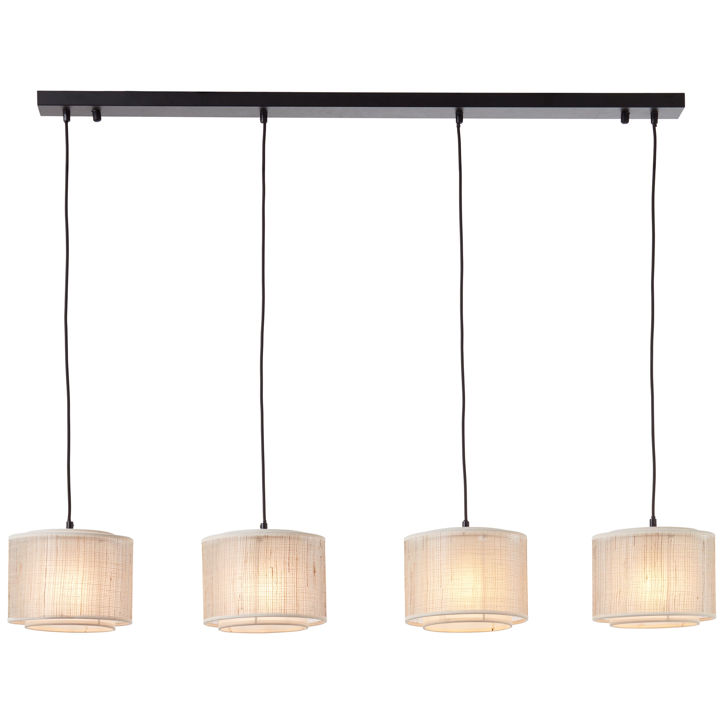 Brilliant lampa Platon LED zewnętrzna lampa stołowa 27cm czarny/aluminium przezroczysty czarny 2 W zintegrowana dioda LED - 3