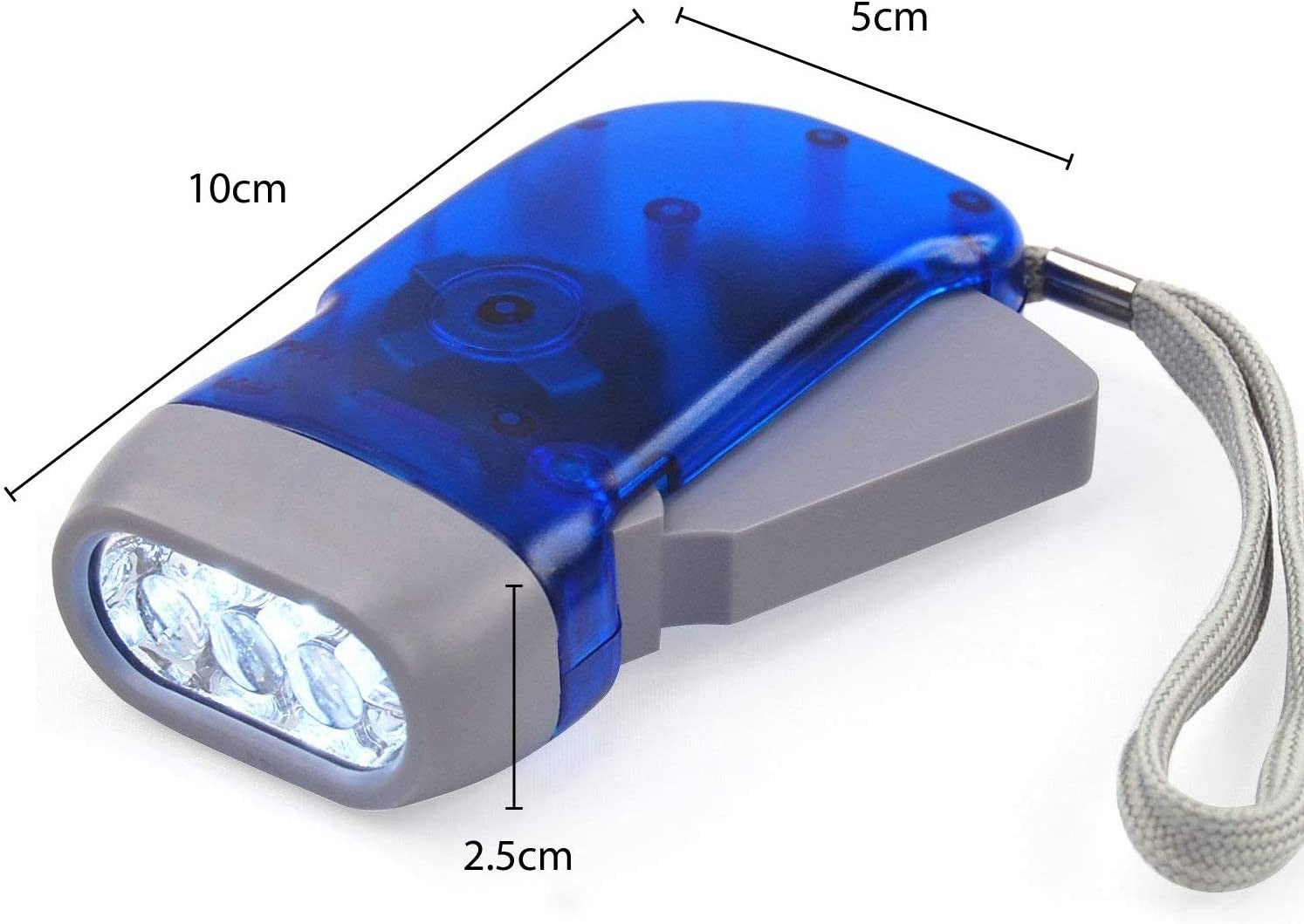 Lampe de poche dynamo à 3 LED - 3