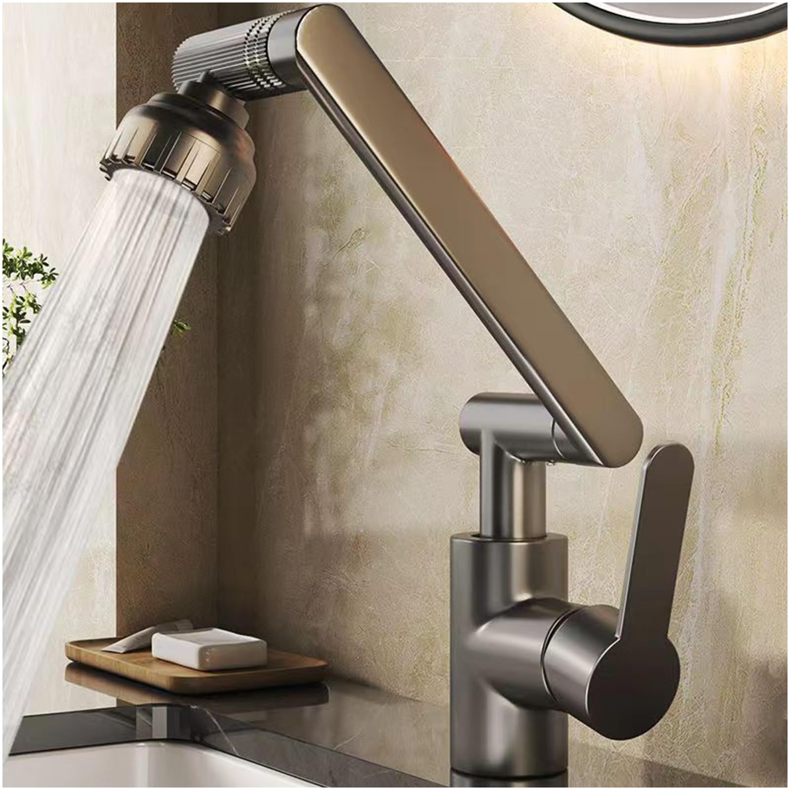 Robinet de cuisine pro mini sur plage PRESTO Chef chrome