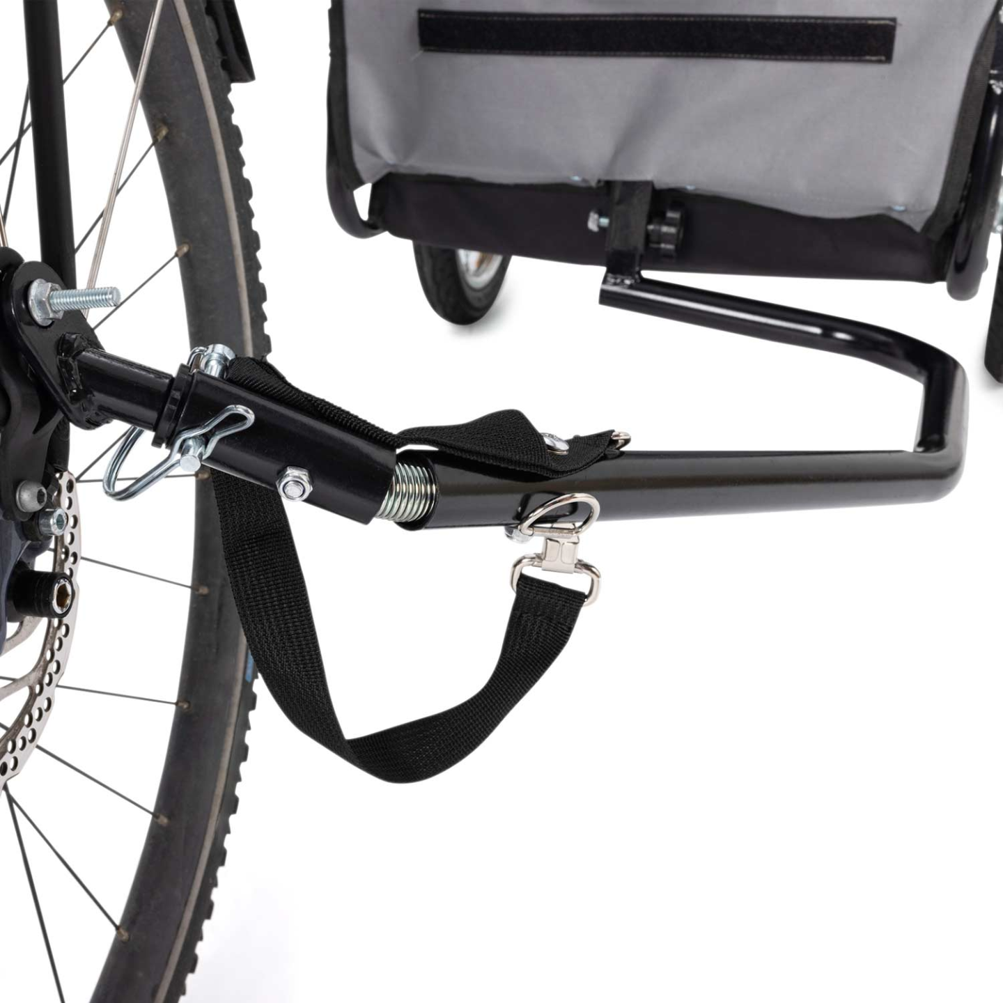 Remorque à vélo pour chien TILLY avec réflecteurs 128 x 52 x 102 cm pour animaux de compagnie - 4