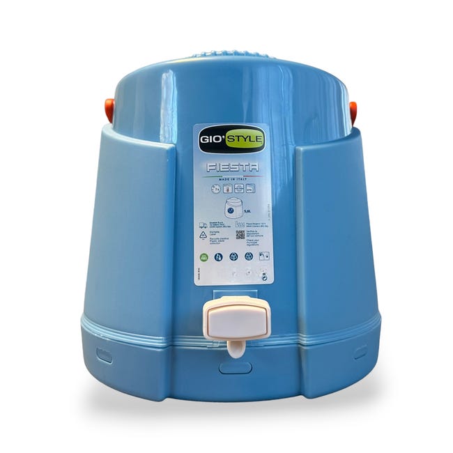 SEWACC Borraccia Da 5 Litri Con Manico - Contenitore Acqua In Policarbonato Per Casa, Campeggio, Escursioni E Picnic