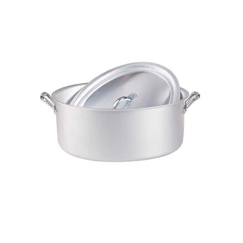 Chaudron En Cuivre Agnelli 26cm - Avec Manche En Bois - Pour Cuisson Longue Et Précise