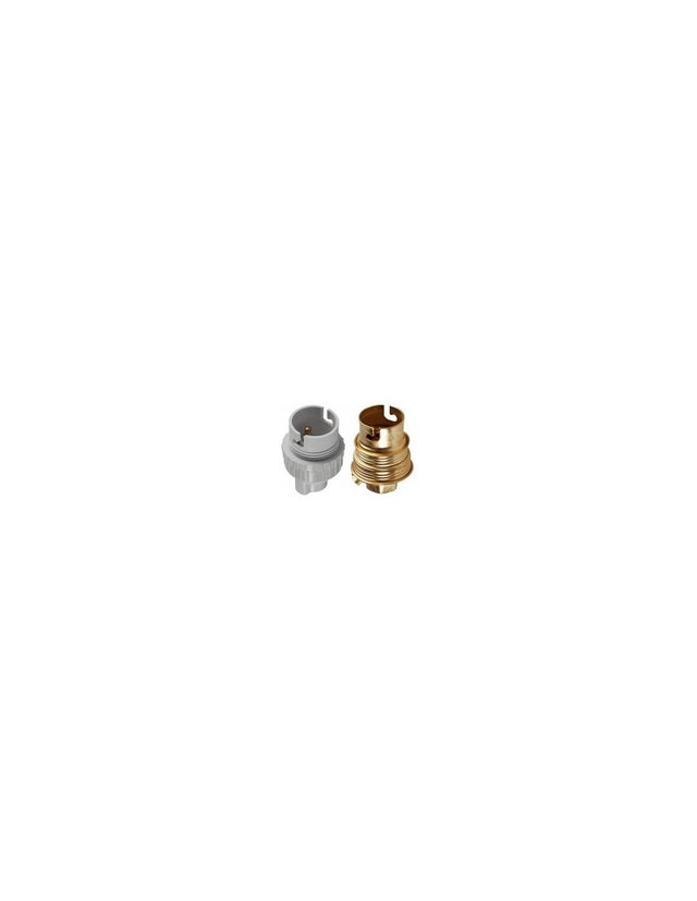 Douille nylon pour ampoules à baïonnette B22