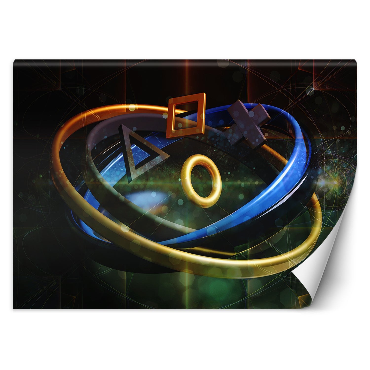 Fototapeta, Przyciski do kontrolera symbole do pokoju gracza 400x280