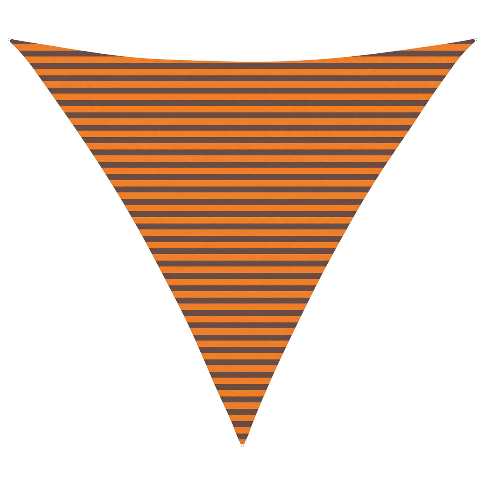 Voile d'ombrage triangulaire 6 x 6 x 6 m en polyester Oxford 100 % - 2