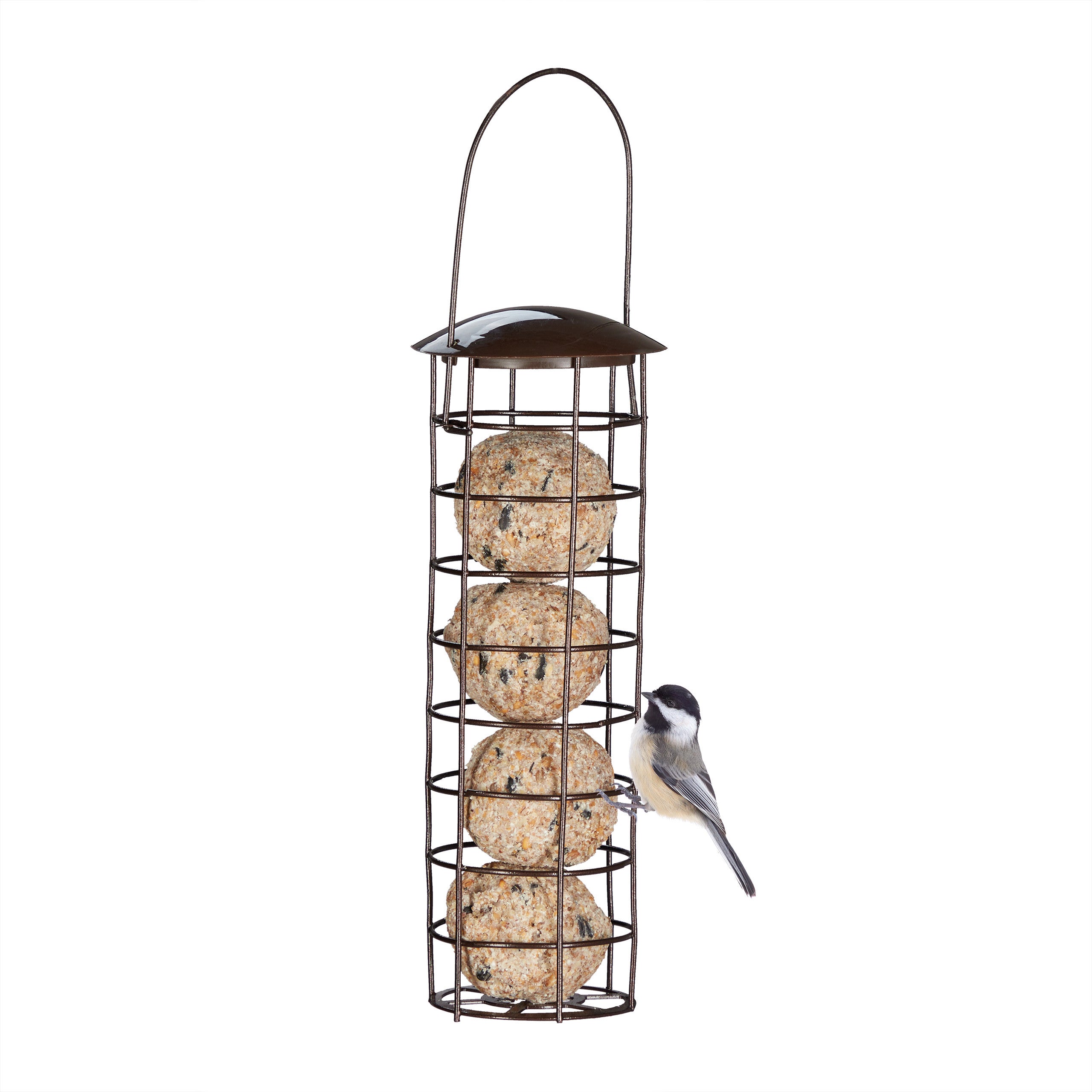 Casetta Per Uccelli Con Supporto In Legno, Mangiatoia Per Uccelli Selvatici, Altezza 124 Cm - Per Giardino, Balcone, Alimentazione Invernale