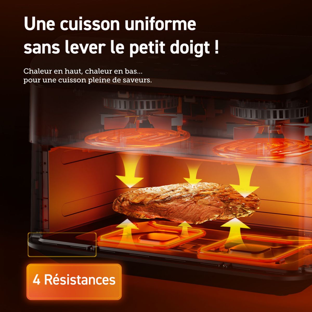 Friteuse sans huile COSORI Twinfry Chef Edition Blanc KOSP0042EUN 10 L - 4