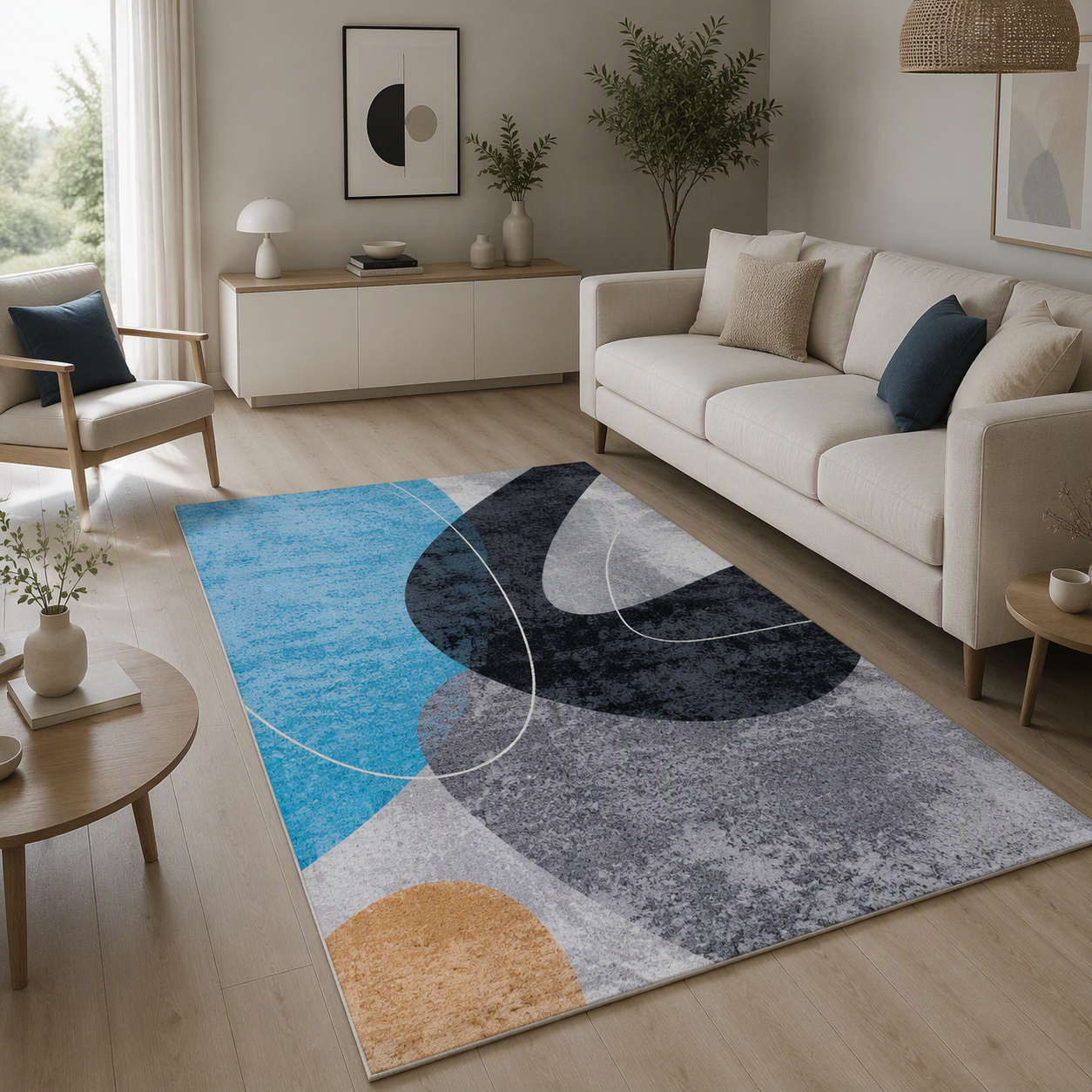Dywan Multidecor Print Shine 160 x 230 cm abstrakcja wielokolorowy 1 szt. - 7