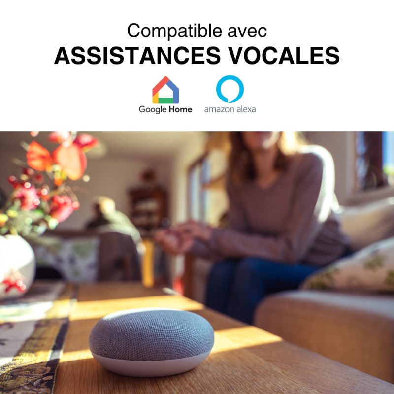 1x Thermostat connecté pour radiateur électrique (Boîtier de pilotage connecté) Xanlite - 6