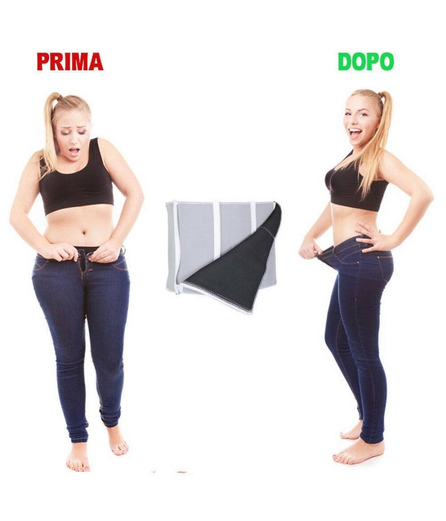FASCIA FITNESS SHAPERS PALESTRA NEOTEX BRUCIA GRASSO PANCIA