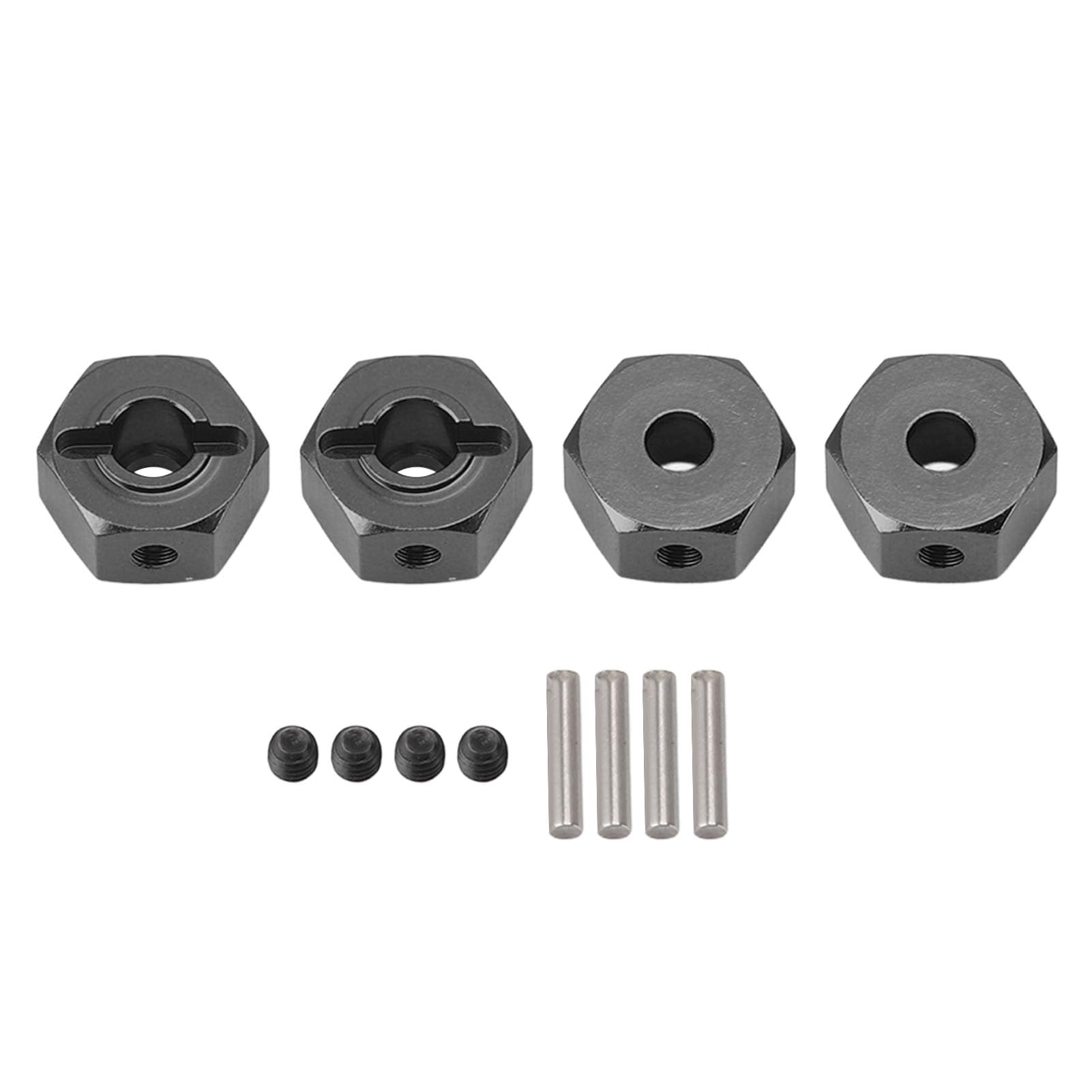 KINGCOO Beadlock Lot de 4 jantes de 2,2 en alliage d'aluminium pour voiture RC