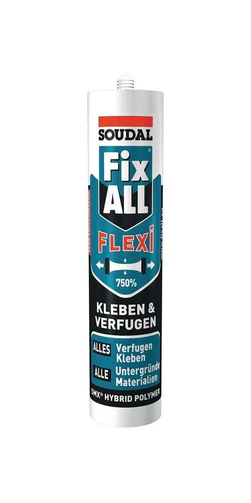 SOUDAL Colle et enduit d’étanchéité Fix All Flexi blanc 470 g | Leroy ...