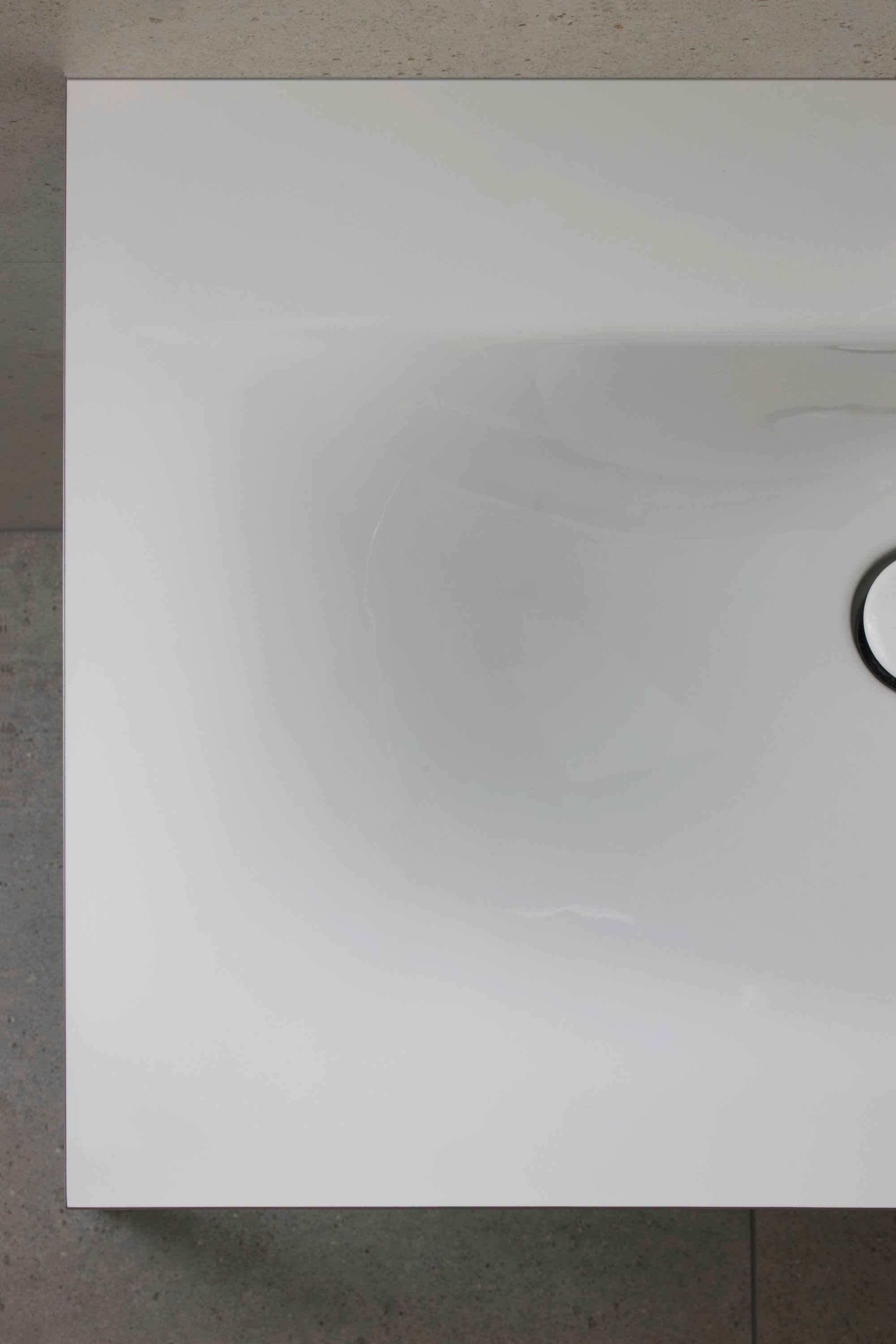 Duravit Lave-mains Viu 234463, 630 mm, avec trop-plein, avec table de robinetterie, 1 trou de robinet, 2344630000, Farbe: Blanc - 7