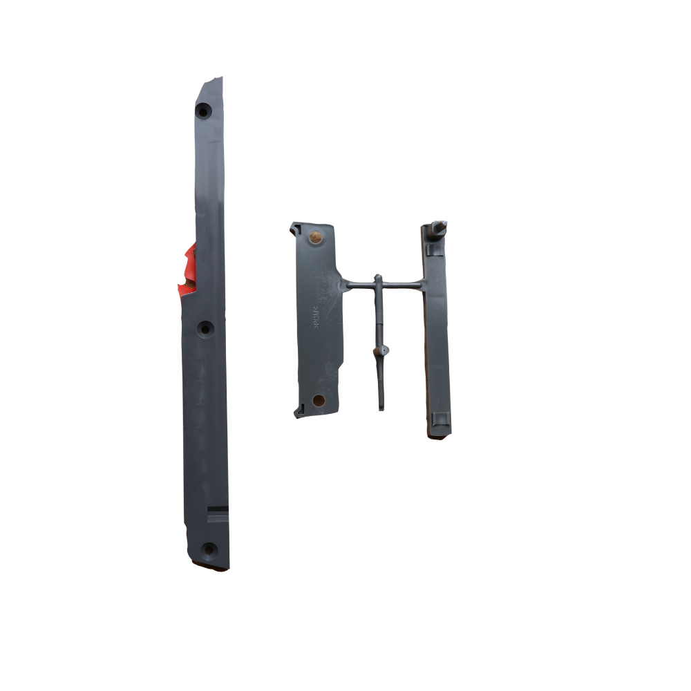 Kit Ammortizzatore Frizione per Cassetti con Guide a Rulli Rotella - Chiusura Soft Rallentata per Cassetti in Legno con Guide a Rullo Rotelle - 5