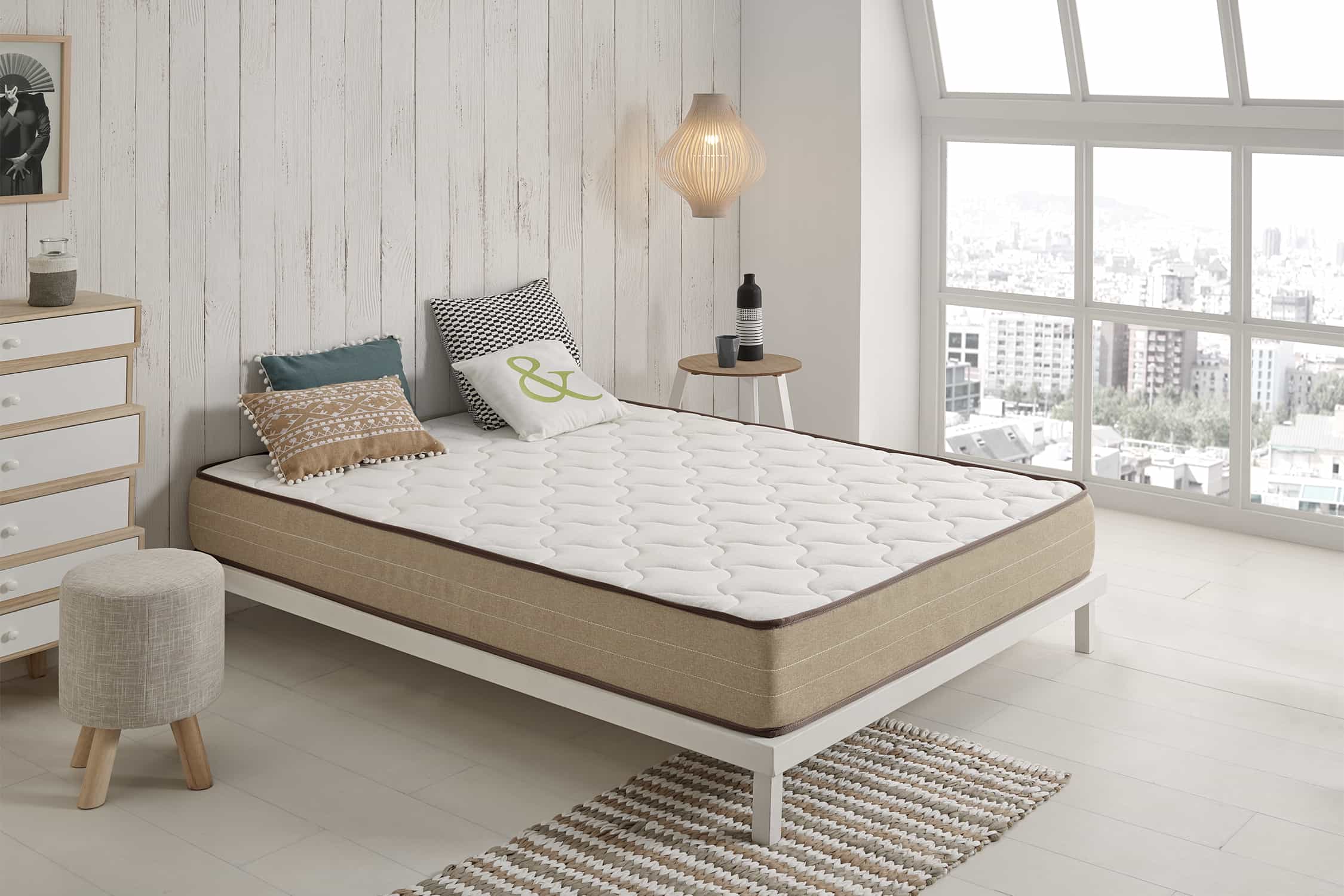 Materac SuperSoft Bamboo Fresh 21cm 140x190cm - Moonia