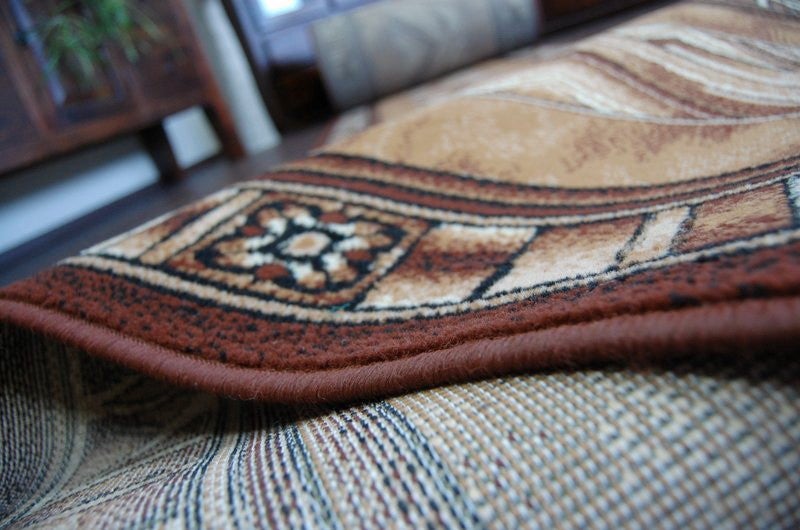 TAPIS DE COULOIR BCF OPAL vieil or 120 cm 120x190 cm - 4