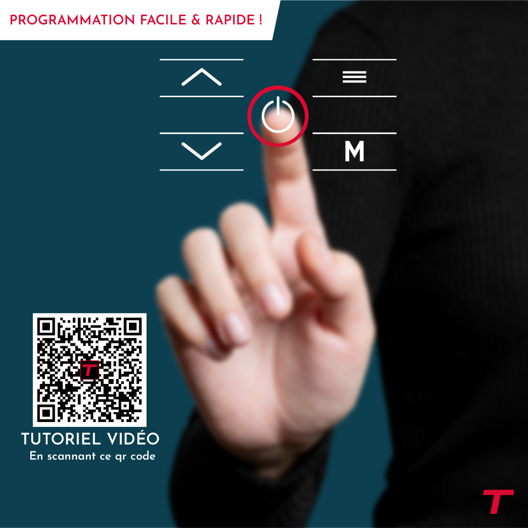 Sèche-serviette électrique sans fluide connecté WiFi 500W Thomson COSMO blanc - 8