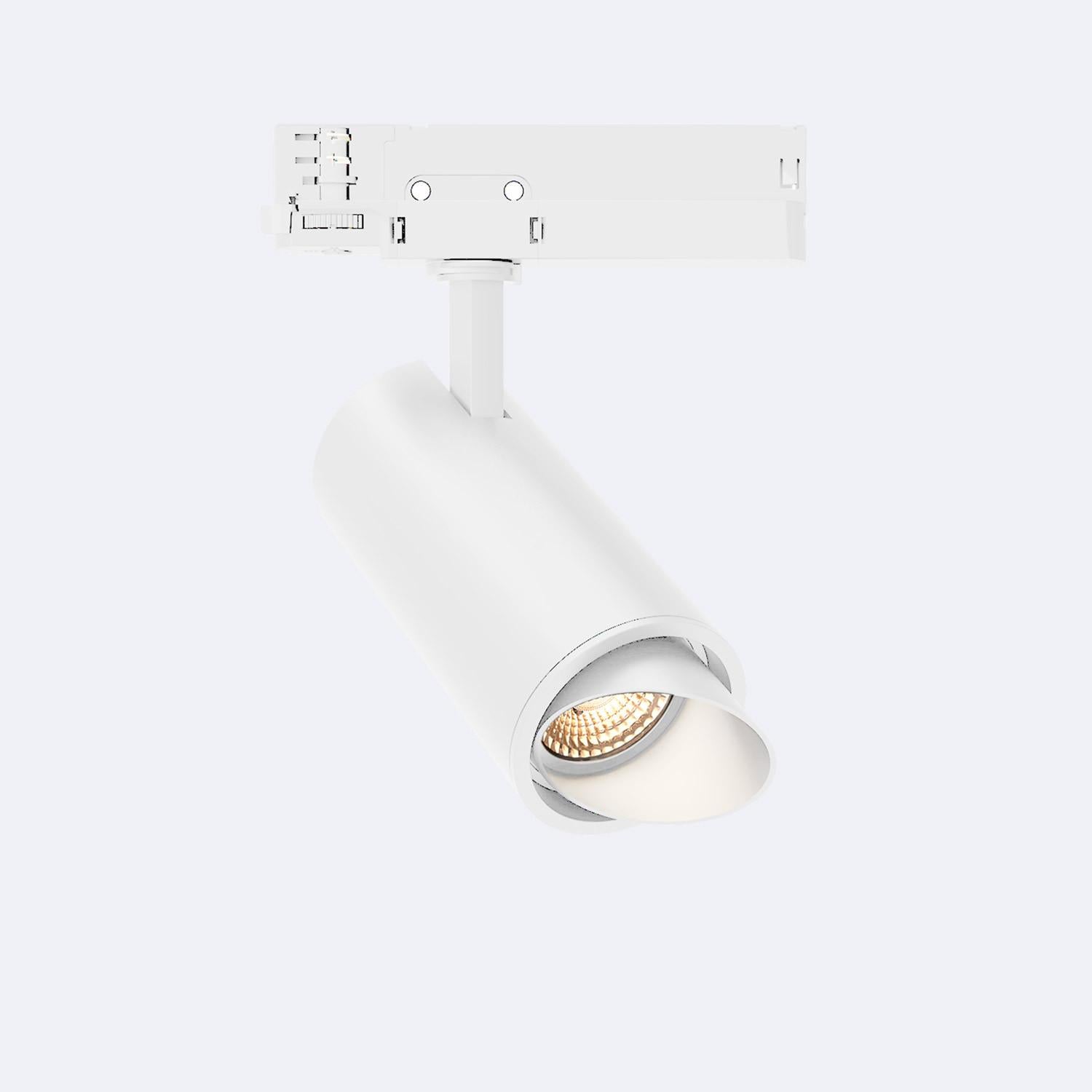 Spot LED Rail Triphasé 30W - 4000K Blanc Neutre, Dimmable | Éclairage Puissant 3000 Lm