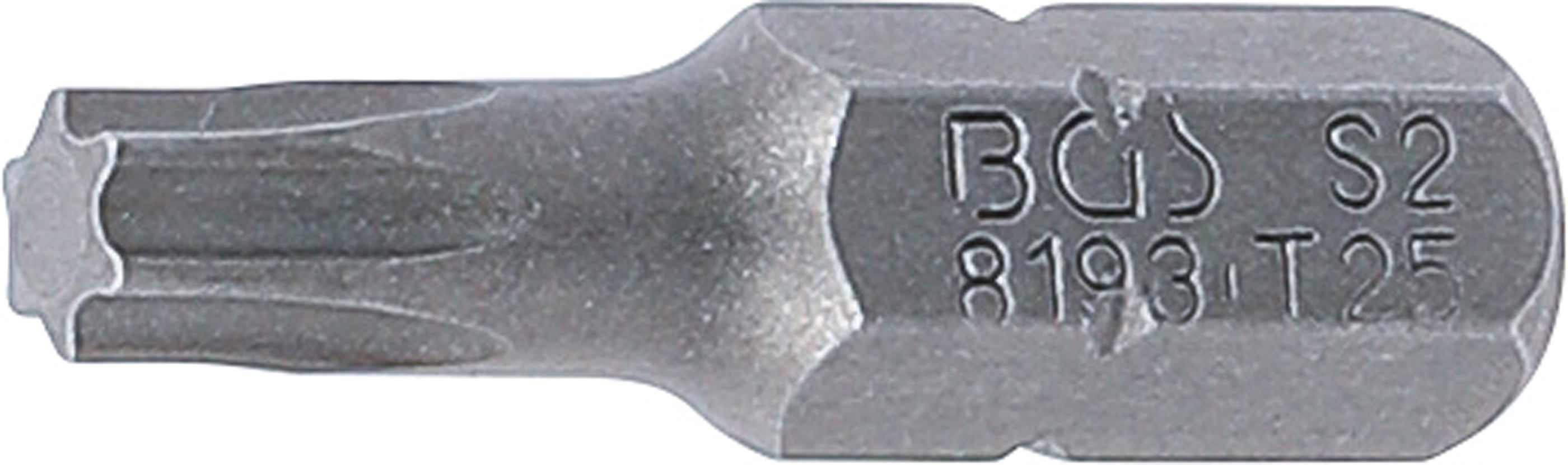 BGS Bit Napęd zewnętrzny sześciokątny 6,3 mm (1/4") T-Profil (dla Torx) T25 - 8193