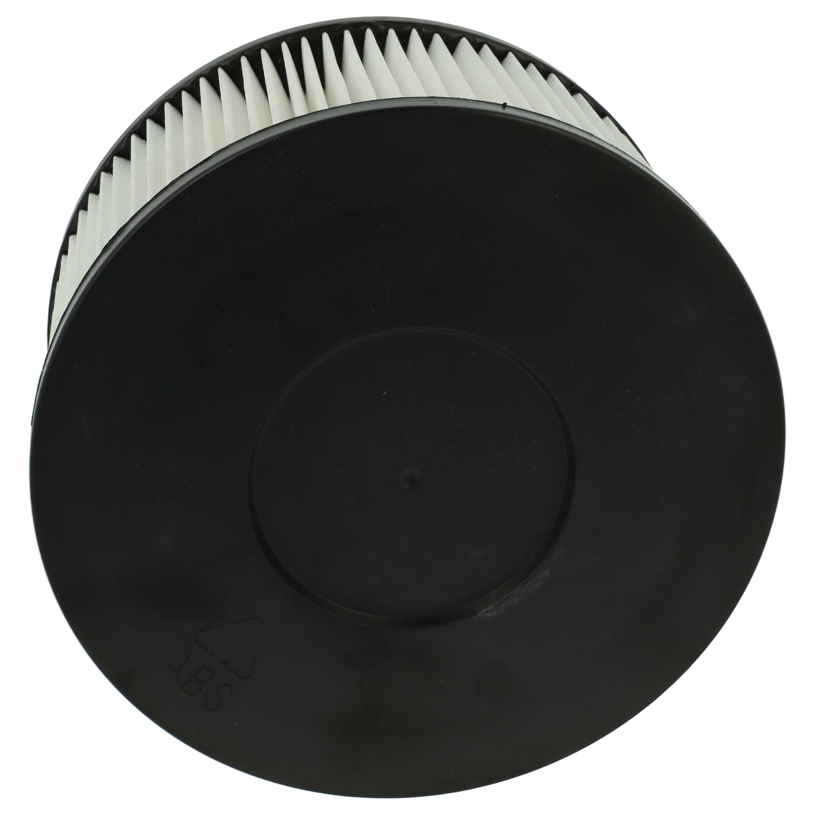 vhbw 2x filtre compatible avec aspiracenere nrj802 18l/80860 1200w aspirateur de cendres - Filtre HEPA contre les allergies - 5