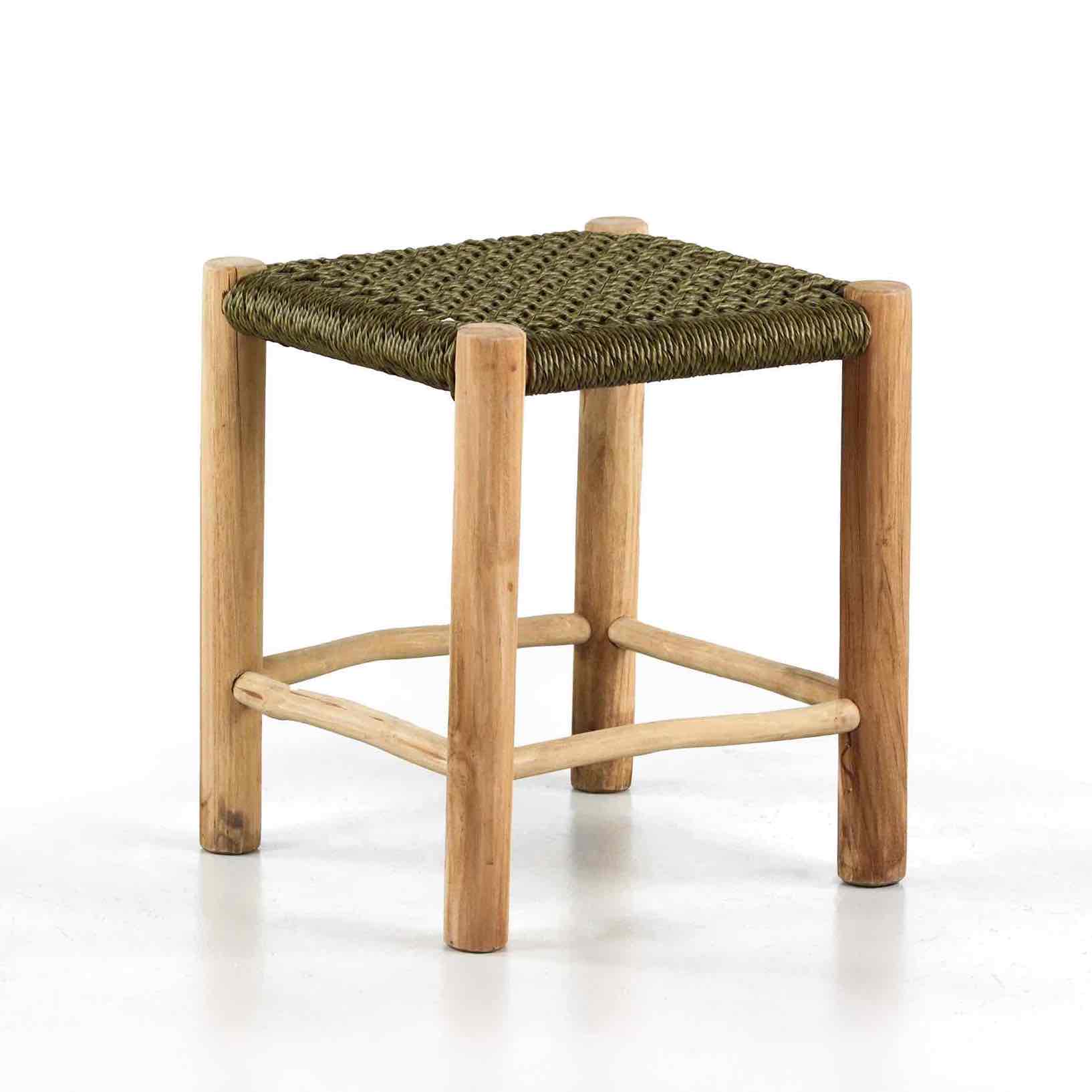 Tabouret de bar en bois et corde H66,5cm House Nordic - ABANO Tabouret de bar en bois et corde H66,5cm House Nordic - ABANO