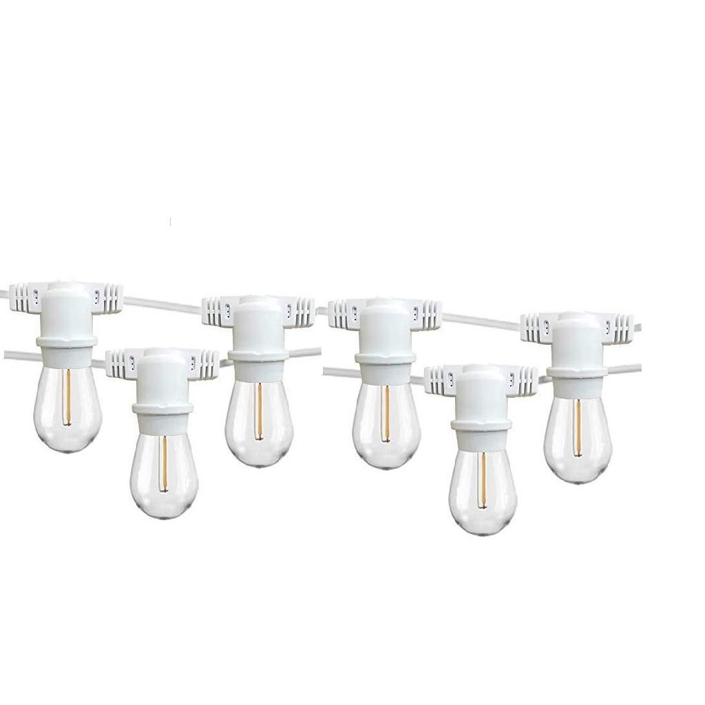 Catena Luminosa Esterne 10 Portalampade - Cavo Nero 10M Per Esterni E Interni - Foto 10