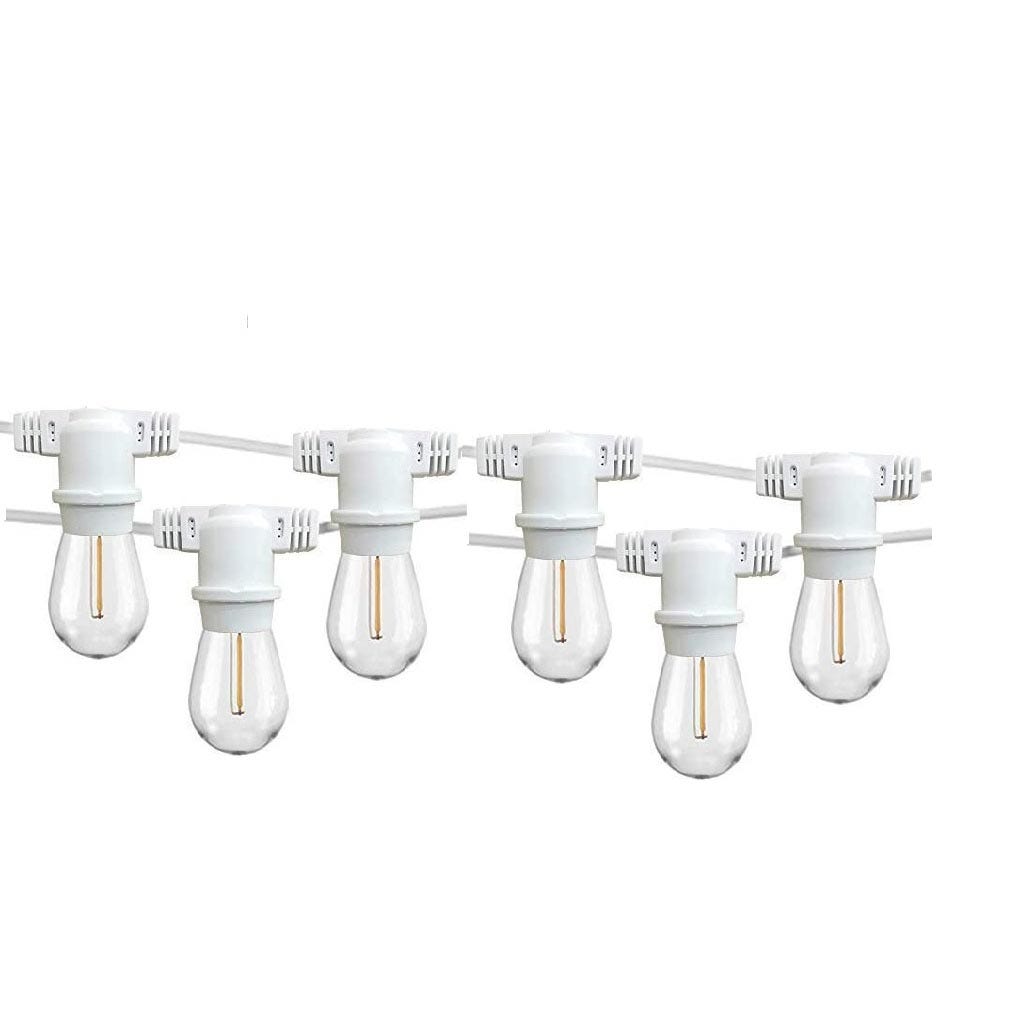 Catena Luminosa Esterne 10 Portalampade - Cavo Nero 10M Per Esterni E Interni - Foto 10