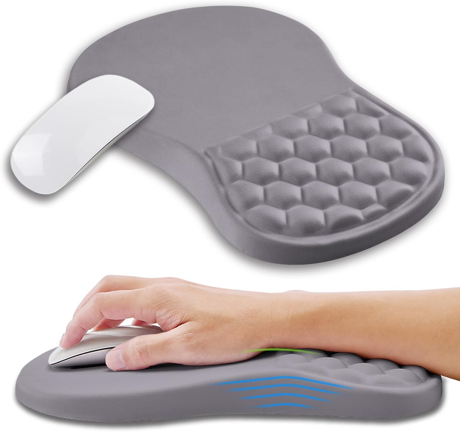 Tapis de souris HOBBYTECH Tapis de souris gamer avec LED 81x31